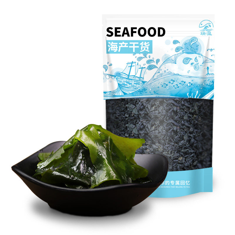 瑞温海鲜干货海木耳100gx5裙带菜嫩苗儿童韩国海带汤海