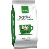 Qin Zhilian soft ice cream powder matcha flavor 1000gx12 bags of ice cream powder homemade home ice cream powder large packaging