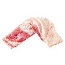 Farm-raised free-range pork belly with skin fresh frozen native pork fresh pork barbecue barbecue braised pork