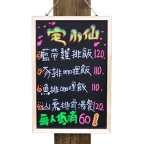 Blackboard Children Home Creative Shop Hanging Decoration Doorway Teaching Chalk Note Board Children Graffiti Message Board