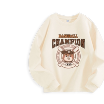 Jeanswest childrens clothing boys long-sleeved T-shirt 2024 new autumn style boys pure cotton bottoming shirt boys top thin