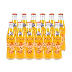 次日达！桔橙汽水碳酸饮料玻璃瓶*12瓶