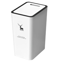 Han Dynasty Lius bathroom trash can household large capacity living room with cover slit kitchen bedroom high value