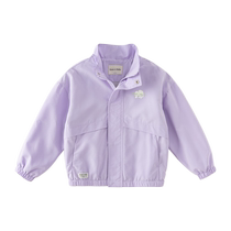 (Same style in the mall) David Bella Childrens Jacket 2024 New Spring and Autumn Girls Outdoor Wear Medium and Large Childrens Jacket
