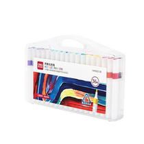 Deli acrylic marker pen stackable color watercolor pen HM922 waterproof hand-painted graffiti pen for children and students art