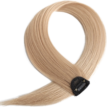 Hanging Ear Dyeing hair Coloured Pick-up wig sheet slice of style pick up slice Gradient Wig strips Short hair mesh Red Hanging Dye