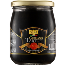 Italian imported Osa black truffle sauce black mushroom sauce 12% 500g steak pizza western food ingredients