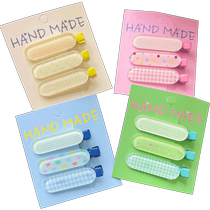 Rasharia childrens hairpin cute side bangs side clip hair accessories girl baby small hairpin broken hairpin girl