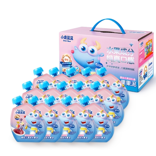 Puré de frutas azul fawn 108g 15 bolsas 1 juego