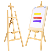 Easel Childrens Wooden Bracket Oil Painting Shelf 1 2m Baby Home Drawing Board Stand 4 Open Drawing Board Sketch Easel