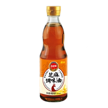 Fengqiu mark sesame oil 450ml blended sesame oil strong fragrance cold hot pot seasoning glass bottle for home use