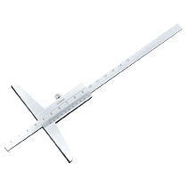 Bunter depth gauge high-precision depth caliper vernier caliper measuring tool woodworking stainless steel ruler depth gauge