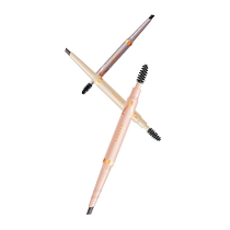 VEECCI diamond-shaped eyebrow pencil 02# gray brown for female beginners novice eyebrow pencil waterproof sweat-proof and non-fading