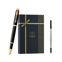 PARKER Golden Classic Streamer Gift Box IM Ball Ball Pen Student Practice Calligraphy Use Business Signature Pen Gift Box for Men and Women