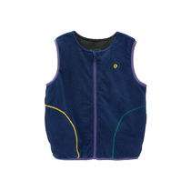 Q21 Childrens Tencel Polar Fleece Vest for Boys and Girls Baby Autumn Warm Vest for Autumn and Winter Can be Weared Over the Top