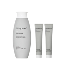 Living proof volumizing and fluffy continuous oil control shampoo 236ml 30ml conditioner * 2 pieces