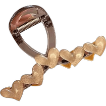 Rashalia hair clip 2024 new high-end grab clip large back head hair clip shark clip womens hair accessories headwear