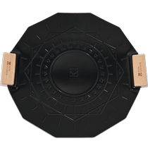 Mu Gaodi aluminum alloy frying pan household frying pan barbecue plate picnic blackened camping outdoor cassette stove barbecue plate