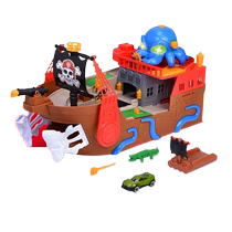 German dickie pirate ship set sound and light can be launched into the water childrens toys boys childrens birthday gifts boys