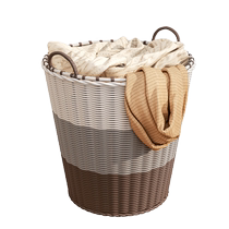 Xingyou dirty clothes basket bathroom clothes household doll storage bucket laundry basket dirty clothes basket clothes storage basket