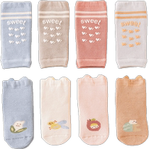Childrens knee pads leggings stockings baby over-the-knee female baby socks diaper changing mens floor socks autumn and winter
