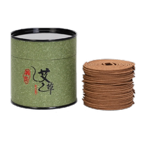 Natural Chen Mugwort household incense coil incense line incense incense moxa stick Buddha incense bedroom three-year toilet deodorization