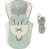 Puppy rope Internet celebrity dog ​​leash vest style Bichon Teddy dog ​​walking artifact chest harness for outdoor use