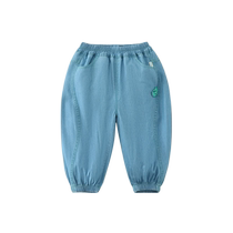 Moisture Absorption Perspiration Dry Tencel ZIZIBEAR BOY BOY JEANS SUMMER CHILDREN PANTS BREATHABLE BABY CASUAL PANTS