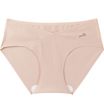 YEEHOO Yings Maternity Underwear Pregnancy Early Pregnancy Traceless Large Size Summer Ultra-Thin Breathable Underwear