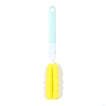 () Sulida Sponge Cup Brush Cup Artifact Cleaning Brush No Dead Angle Flower Bottle Cup Brush 1