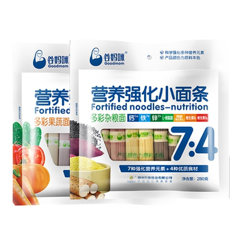 Gu mommy 74 fruit, vegetable and multigrain baby noodles balanced