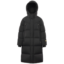 Govan Black Gold Childrens Goose Down Jacket Polar Navigation Series Winter High-end Outdoor Extended Down Jacket