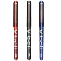 PILOT BL-VB5 straight liquid ball pen bullet tip gel pen signature pen 0 5mm 12 pieces