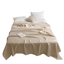 MUJI summer towel quilt blanket pure cotton gauze blanket childrens nap small blanket sofa air conditioning quilt