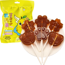 Leyang autumn pear paste lollipop 200g moisturizing sugar child sugar mesh red and small to eat