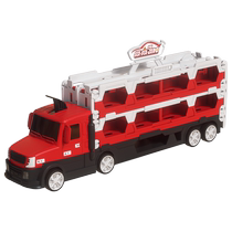 Aomengxing childrens educational alloy storage cabinet engineering vehicle deformed large truck car track ejection vehicle boy toy