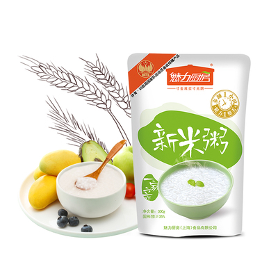 【猫超】魅力厨房新米粥300g*9袋