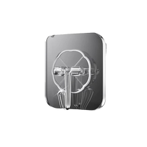 Hook strong adhesive wall load-bearing transparent transparent no-mark no-punch adhesive hook