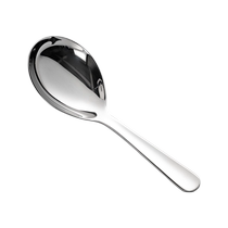onlycook food grade soup spoon 304 stainless steel spoon short handle tableware spoon childrens spoon rice spoon porridge spoon