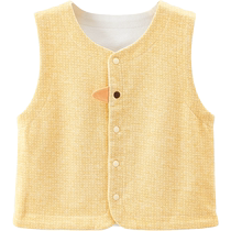 Spring new baby cotton vest spring and autumn male and female baby vest warm childrens waistcoat thickened inner vest