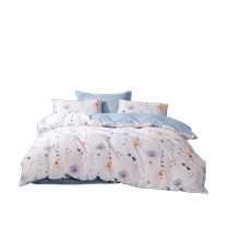 Luolai Life LOVO pure cotton four-piece quilt cover bed sheet bedding dormitory three-piece set small fresh