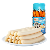 Panpan DHA cod intestine baby food supplement nutritional sausage snack snack ready-to-eat sausage 100g*1 can