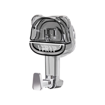 Light luxury hook adhesive strong load-bearing punch-free bathroom toilet adhesive hook kitchen traceless towel wall hook