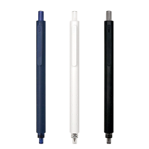 KACO Jingdian gel pen simple press pen 0 5 black student learning ins signature pen replaceable core