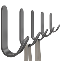 Mu Shengge hook strong adhesive no punching bathroom wall hanging on the wall behind the kitchen bathroom door traceless adhesive hook