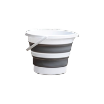 Edo folding bucket outdoor fishing bucket car travel car wash bucket home portable thickened plastic portable
