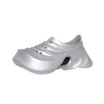 chikoku galaxy beach shoes mens outdoor leisure sports non-slip wear-resistant couple summer clogs silver