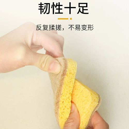 Прозрачная деревянная мякоть, хлопчатобумажная губка, протирание сотни чистой ткани, мытье посуды, прочные масла грязные водянистые, салфетки, салфетки, салфетки, губки салфетки