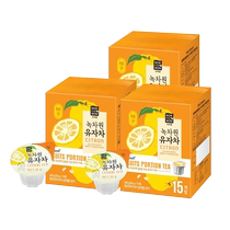 Nokchawon Korea Imported Honey Pomace Fruit Tea 450g * 3 Boxes Portable Loaded Fruit Jam