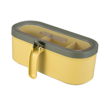 Cui Dahuang integrated multi-grid seasoning jar kitchen moisture-proof and dust-proof salt jar MSG seasoning jar household seasoning storage box